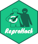 reprohack hex logo